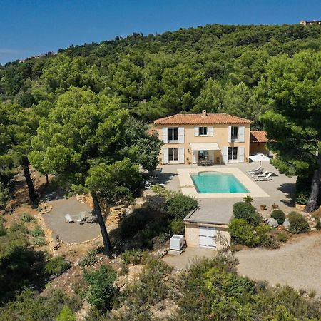 Villa "Le Sortilege" Vue Panoramique Et Piscine Tourtour Exteriér fotografie