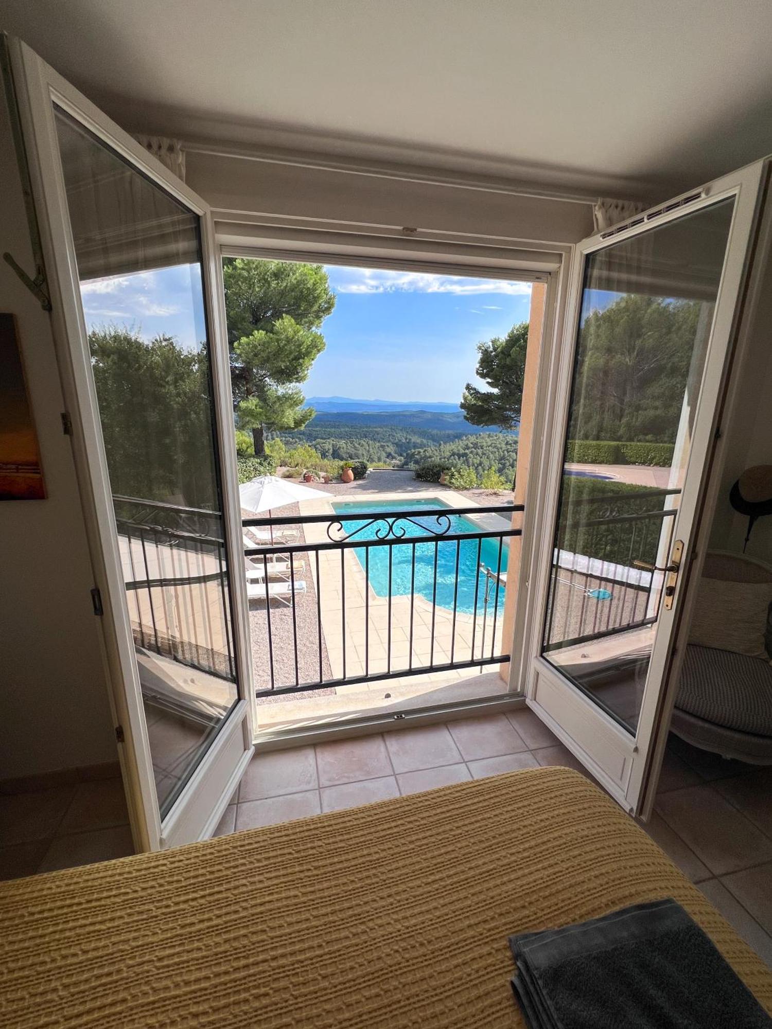 Villa "Le Sortilege" Vue Panoramique Et Piscine Tourtour Exteriér fotografie