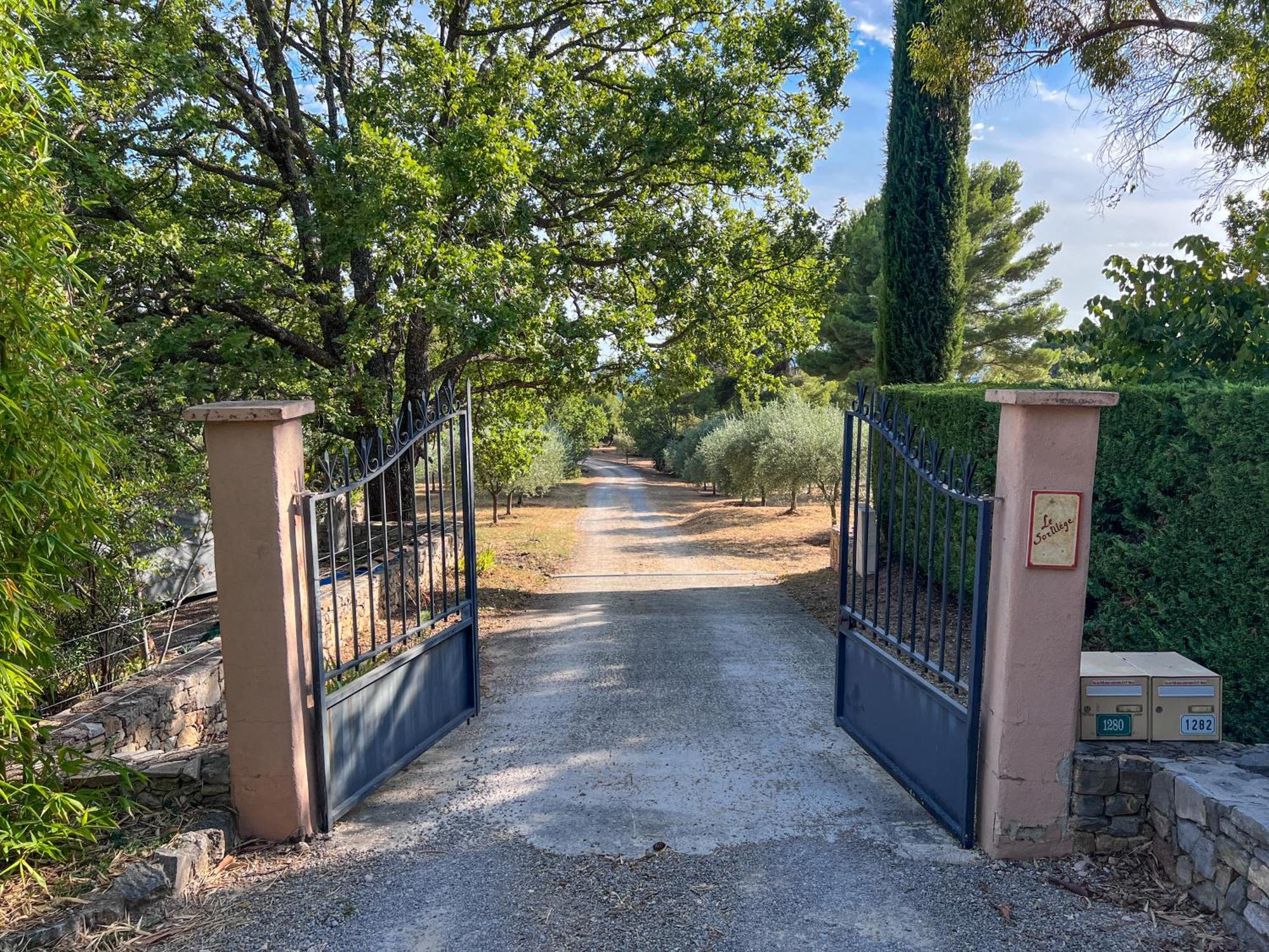 Villa "Le Sortilege" Vue Panoramique Et Piscine Tourtour Exteriér fotografie